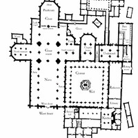 Mappa della Chiesa della Stretta Osservanza, di Aràk.