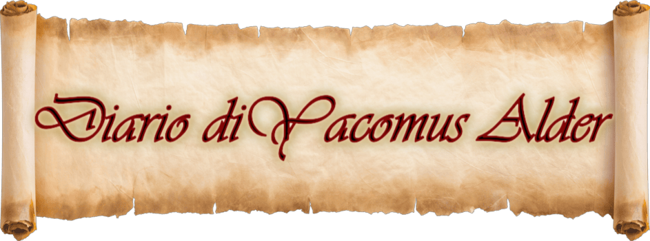 Diario di Yacomus Alder