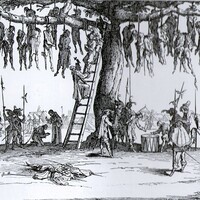 Albero di Maben, su cui vengono impiccati molti disertori, malviventi e prigionieri.