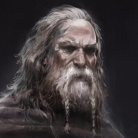 Ritratto di Helvig Borg, detto Jarl Borg, comandante del Clan Borg e capo del villaggio di Galmr (primavera 518.