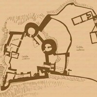 Mappa del Castello di Laon