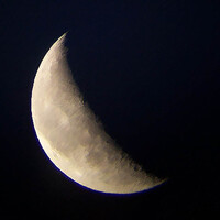 Luna calante, detta anche ''ultimo quarto'' (18-22 di ogni mese).