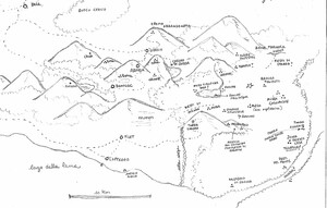 Mappa della Marca del Lago annotata