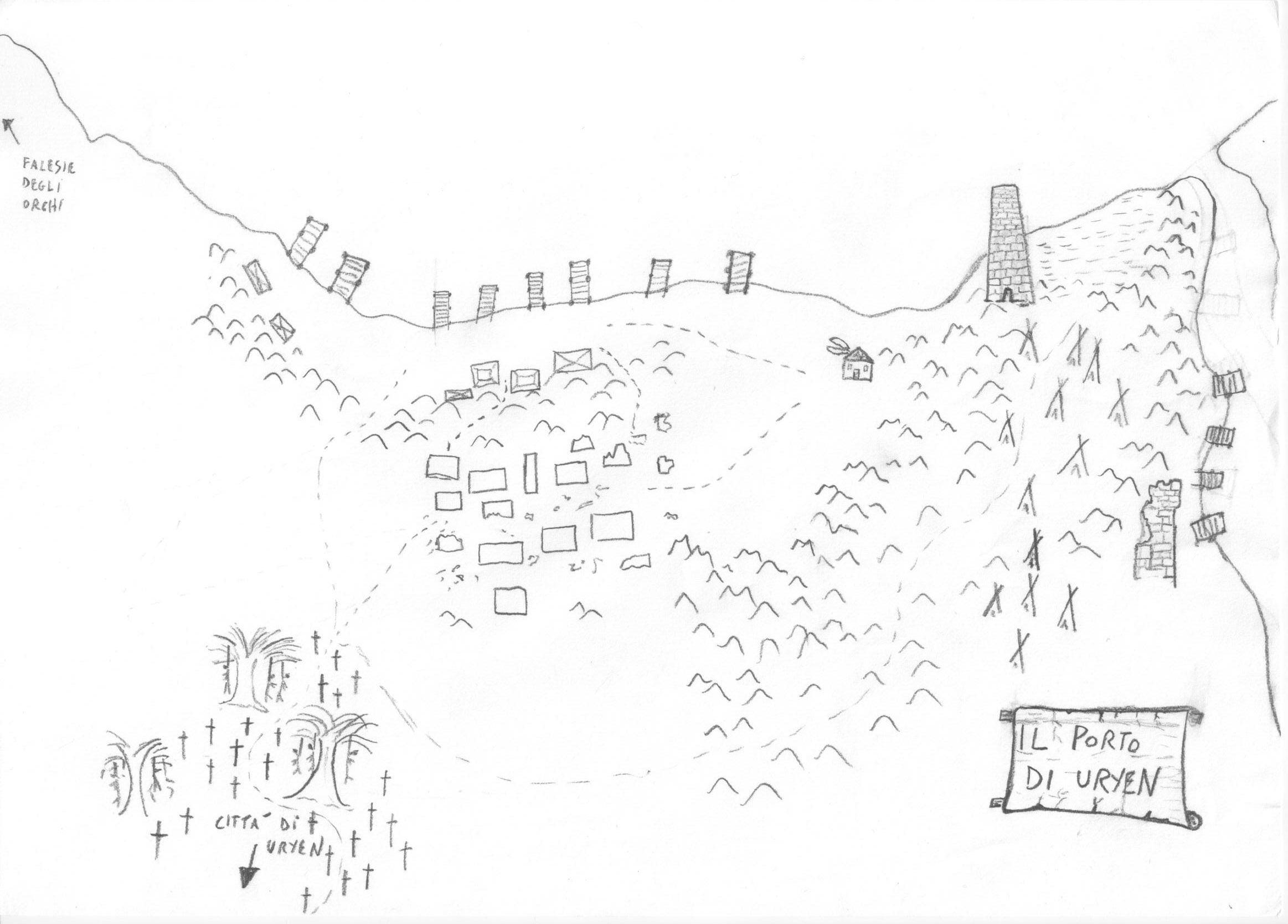 Porto di Uryen (Treize) - Mappa