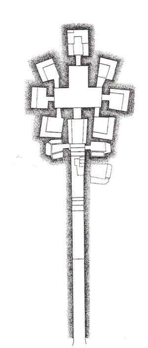 Sepolcro del Capomastro - Mappa